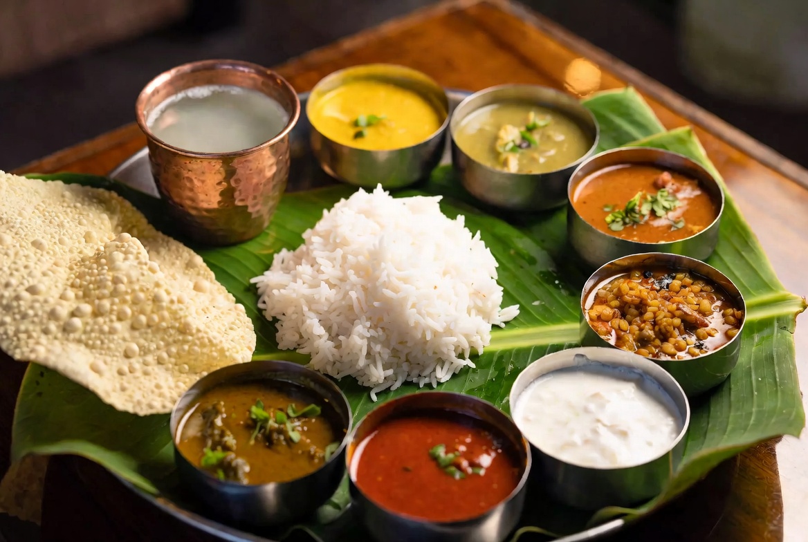 Traditional Telugu Thali